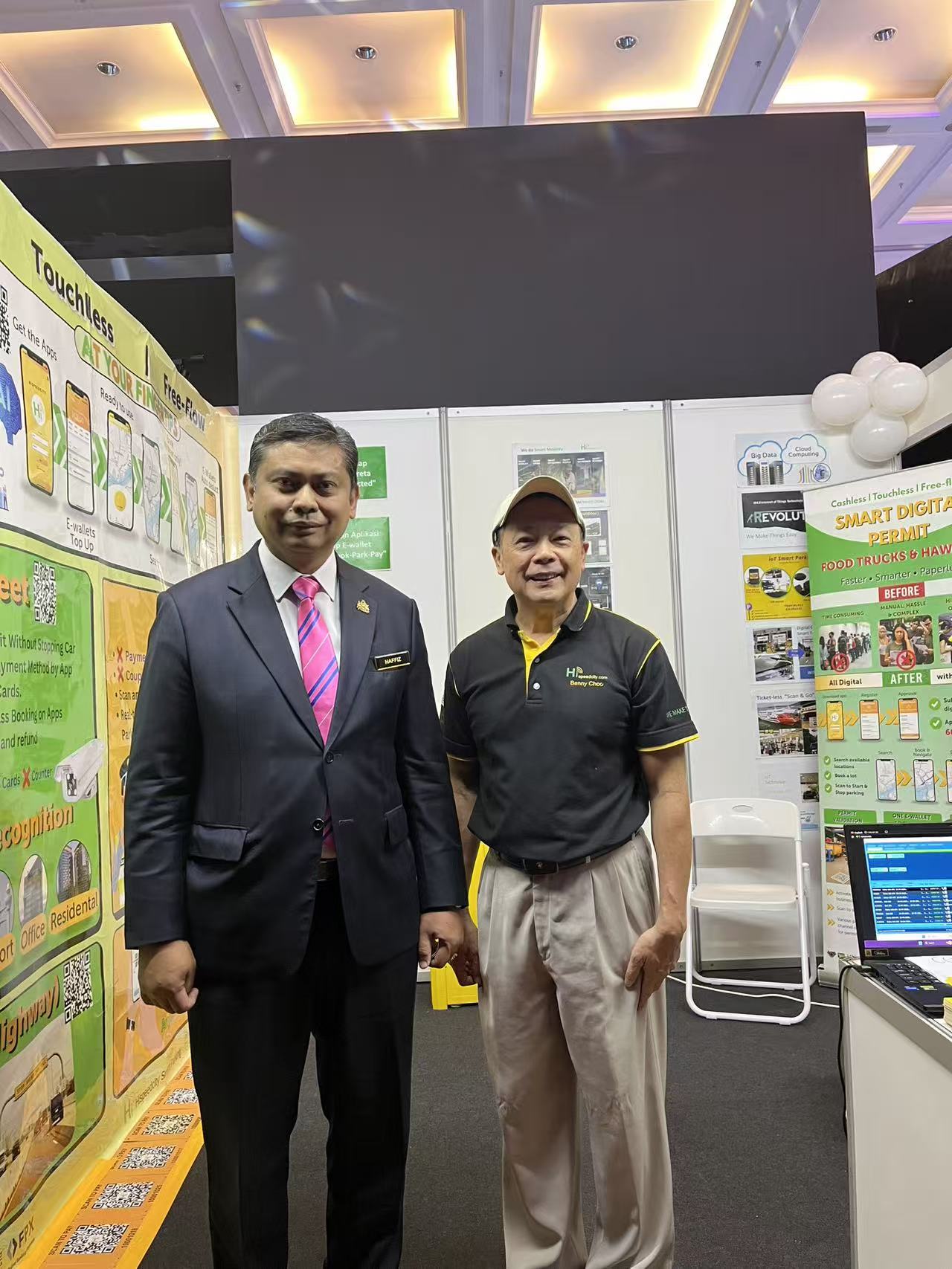 Team at Booth