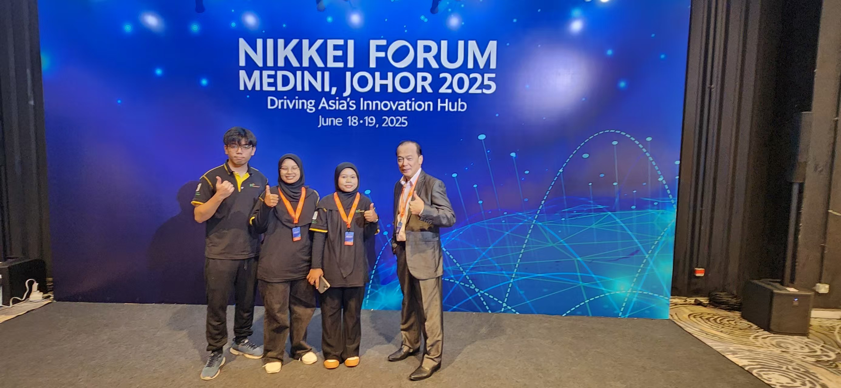 Hispeedcity team at Nikkei Forum Medini 2025