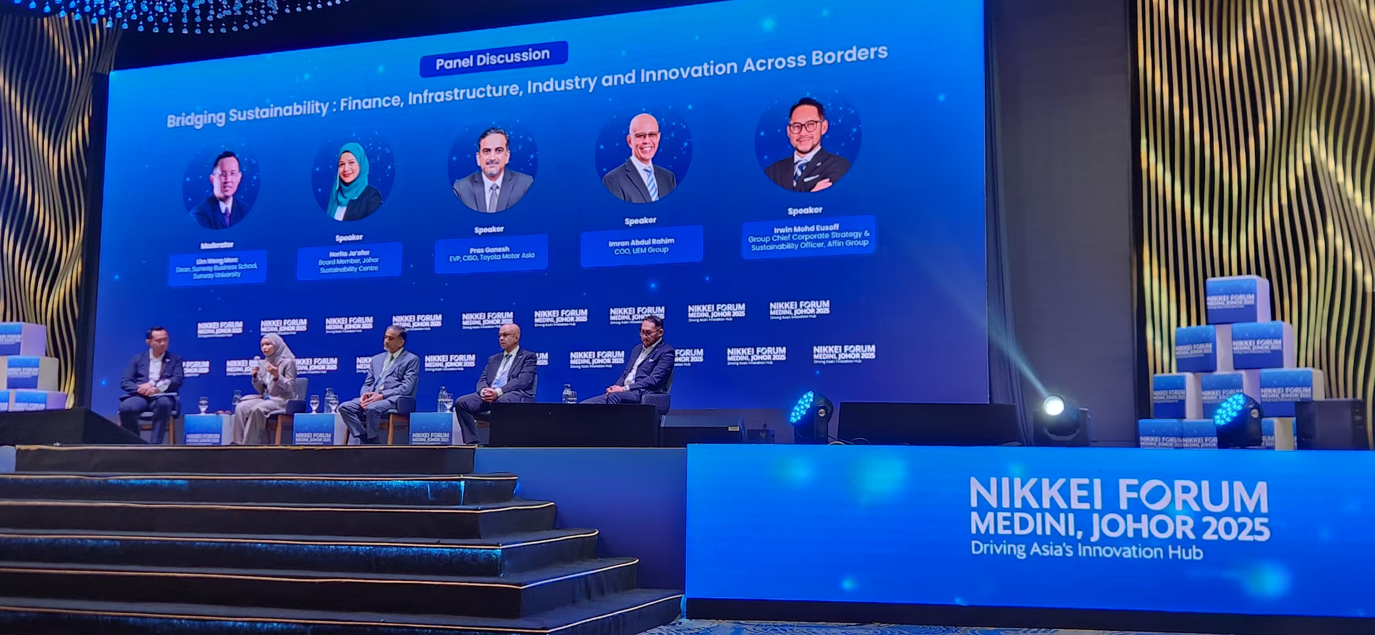 Panel discussion at Nikkei Forum Medini 2025